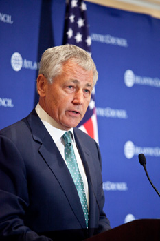 Hagel May Have Left Senate Behind, But Not His Candor About Politics