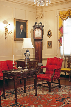 Patriotic Spaces: Reception Rooms At State Department House History