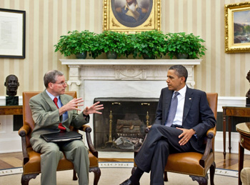 U.S. Envoy Becomes Unlikely American Voice in Damascus