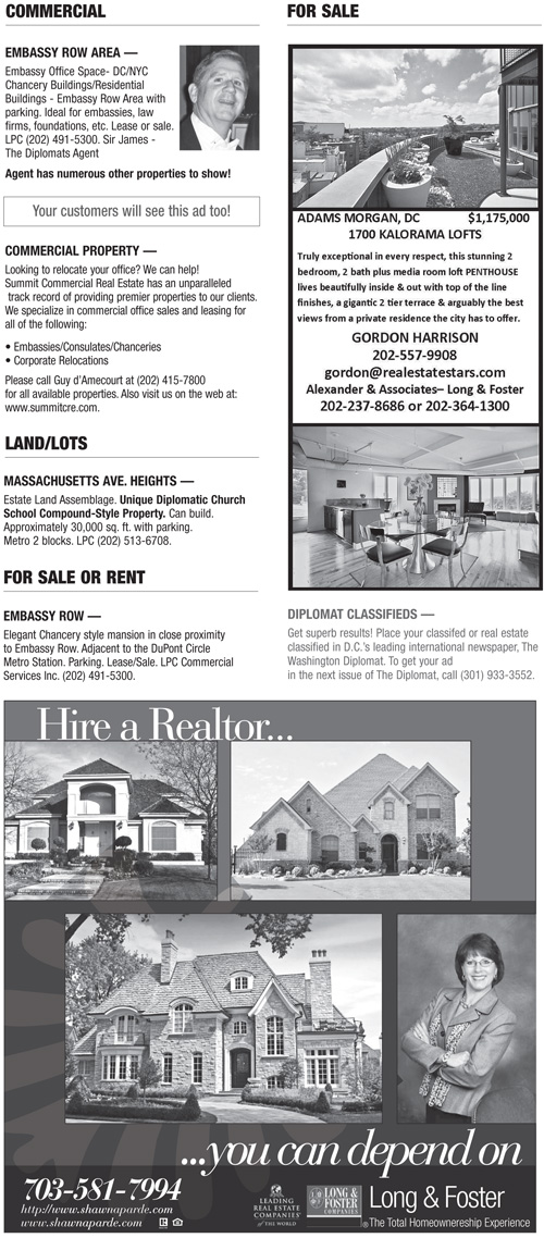 Real Estate Classifieds – October 2011