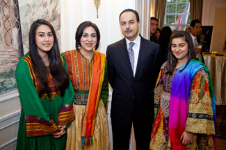 American Wife of Afghan Envoy Works to Rebuild War-Torn Nation