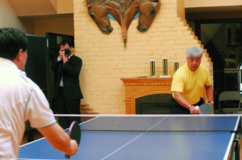 Embassy of Kazakhstan Scores With Table Tennis