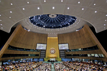 U.N. General Assembly Punctuated By Wrangling, Occasional Weirdness