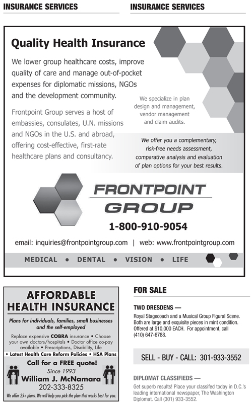 Classifieds – October 2012