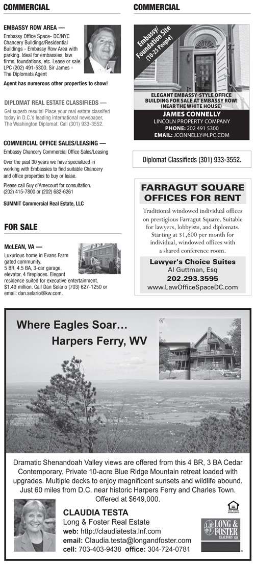 Real Estate Classifieds – September 2013