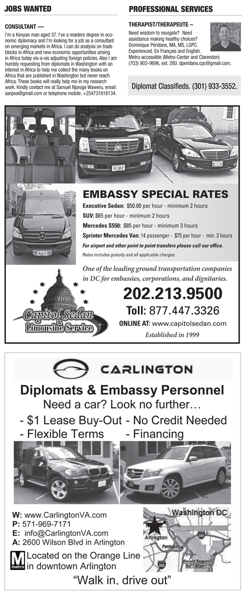 Classifieds – November 2013