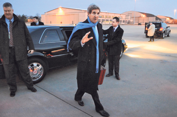 Kerry Gives Obama Something to Talk About