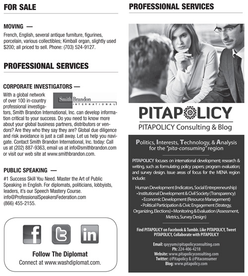 Classifieds – March 2014