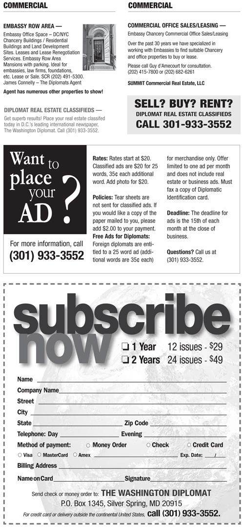 Real Estate Classifieds – April 2014