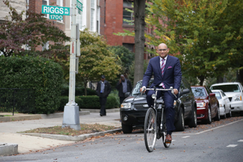 Exercise Offers Ambassadors Respite from Busy Schedules