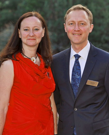 Athlete-MBA Wife and Latvian Ambassador Run Toward Same Goal