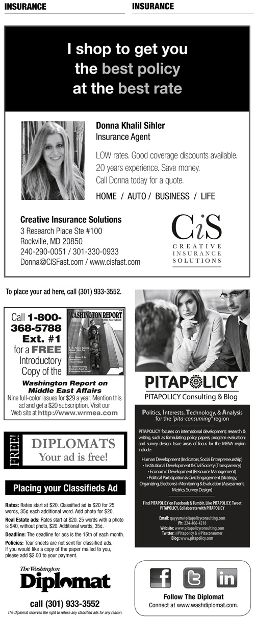 Classifieds – February 2015