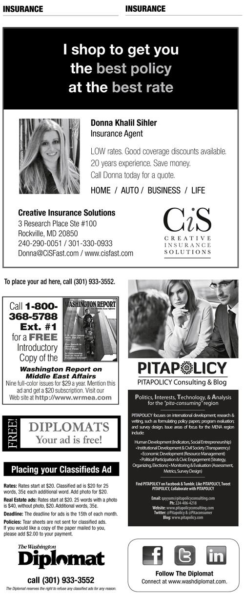 Classifieds – March 2015