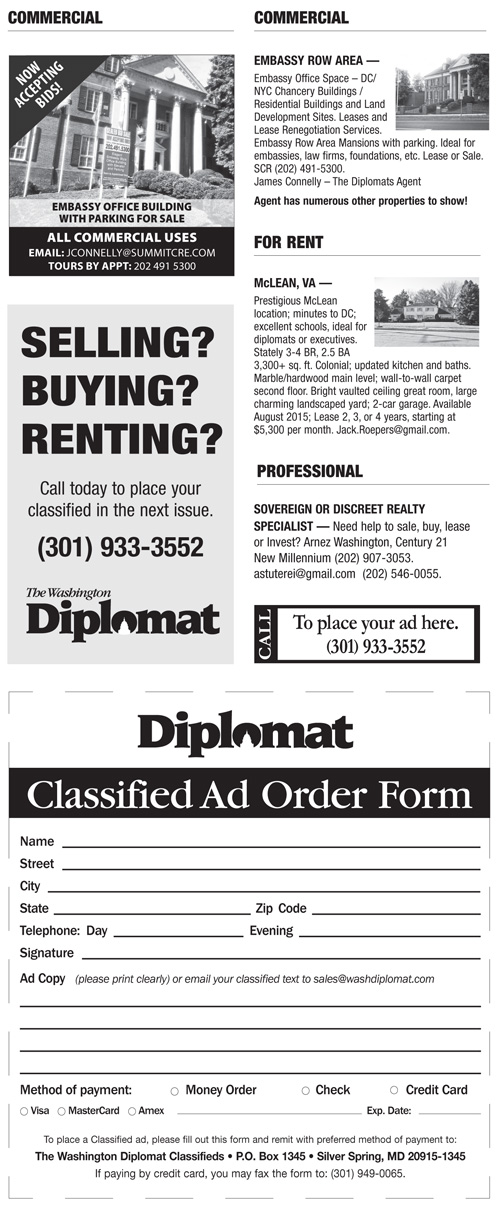 Real Estate Classifieds – March 2015
