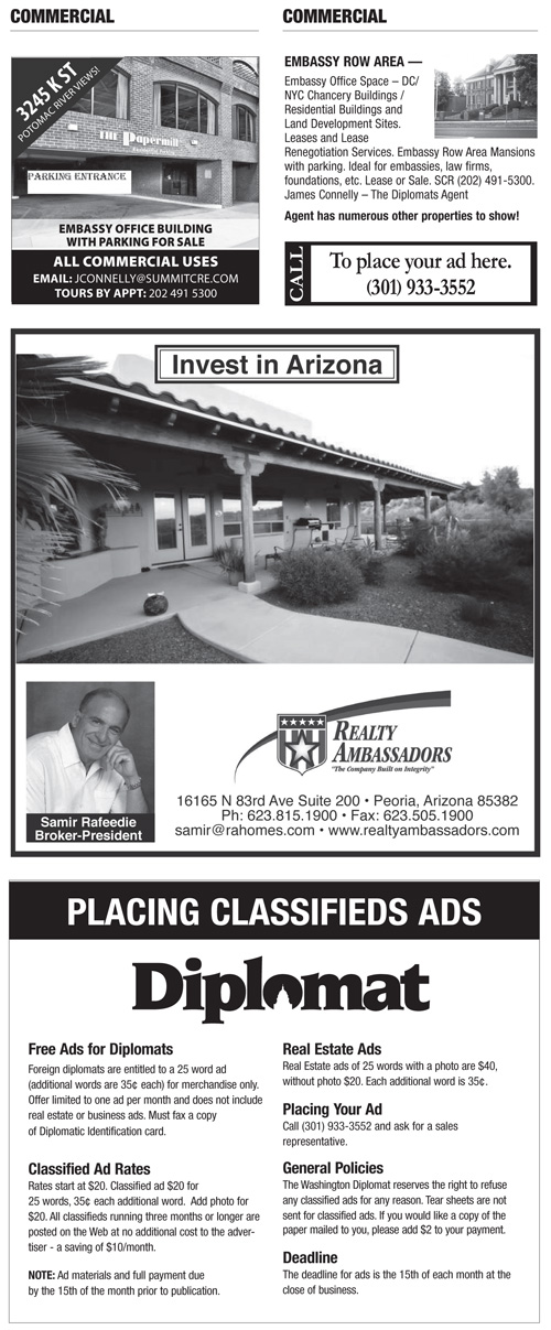 Real Estate Classifieds – July 2015