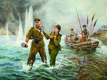 Rare Exhibit Uncovers Surprises Inside Propaganda-Laden Hermit Kingdom