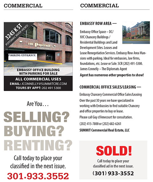 Real Estate Classifieds – November 2016