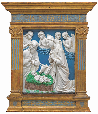 Della Robbia Sculpture on Colorful Display at National Gallery of Art