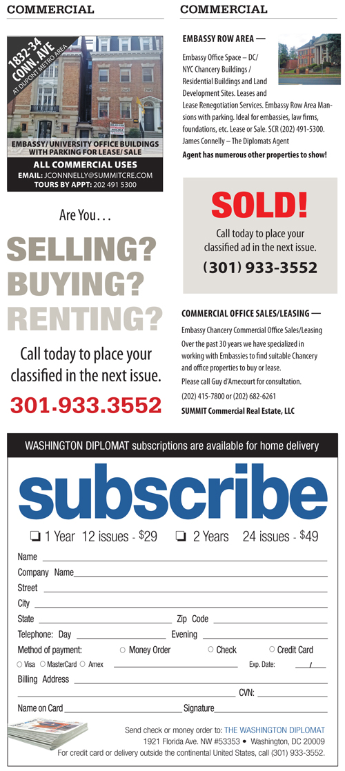 Real Estate Classifieds – April 2017