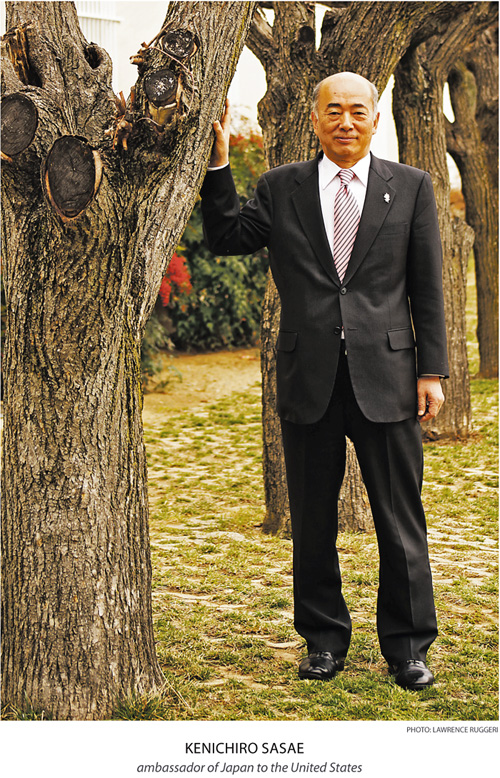 Tokyo’s Ambassador Works to Preserve Old Relationship in New World