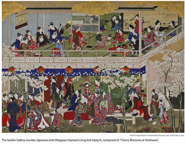 Sackler Reunites Famed Japanese Triptych Not Seen Together in Nearly 140 Years
