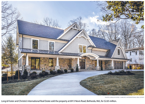 High-End Home Sales in Washington Area Register Strong Growth in Early 2017