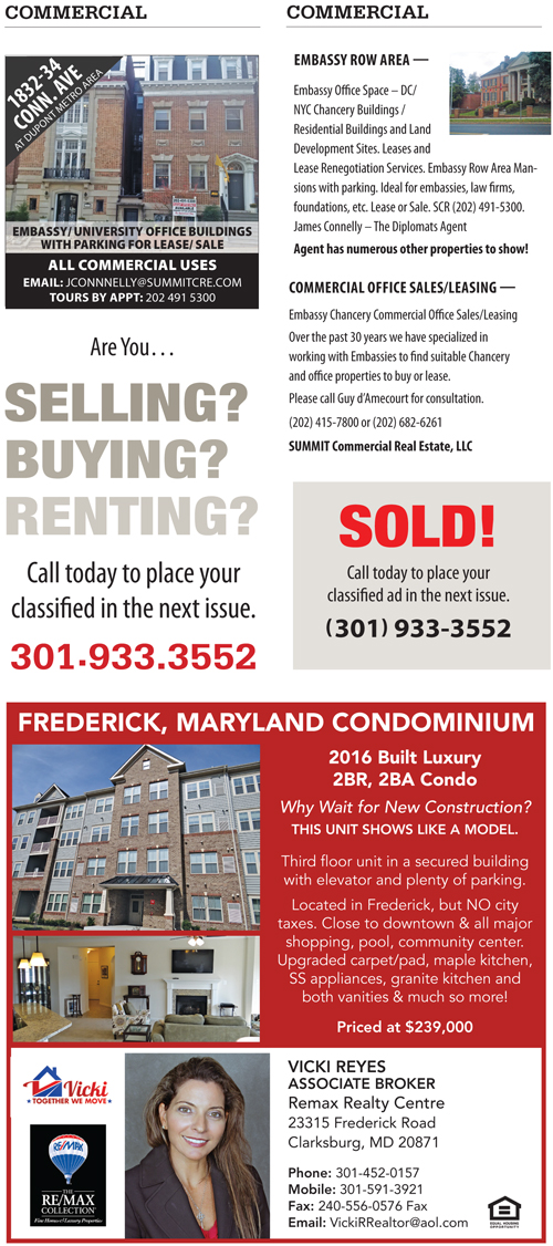 Real Estate Classifieds – May 2017