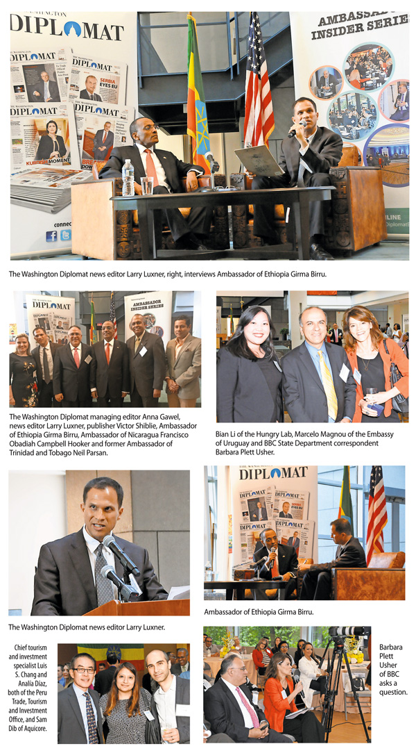 At AIS, Girma Birru Talks About State of Emergency, Economy, Famines and U.S. Ties