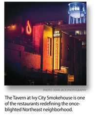 Slew of Restaurants, Projects Aim to Transform Blighted Neighborhood