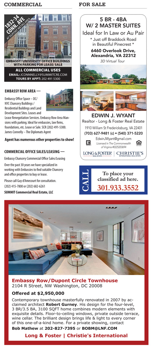 Real Estate Classifieds – July 2017