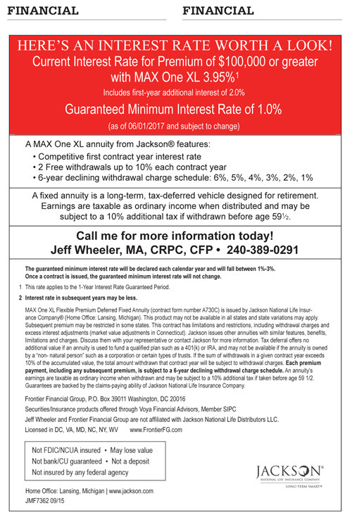 Classifieds – August 2017