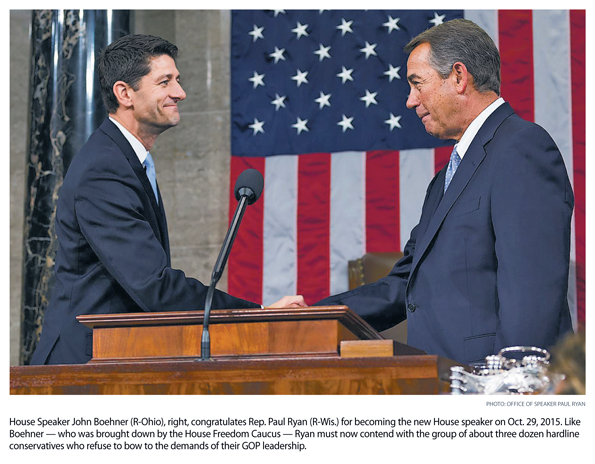 House Freedom Caucus to Inject Contention into Tense Autumn on Capitol Hill