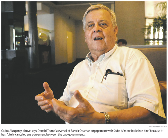 Carlos Alzugaray: Trump’s Policies Play into the Hands of Hardliners