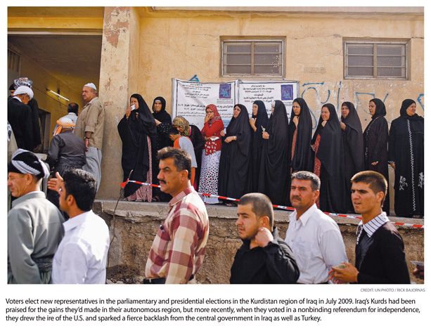 Former U.S., Iraqi Diplomats Criticize Wisdom of Kurdish Independence Vote