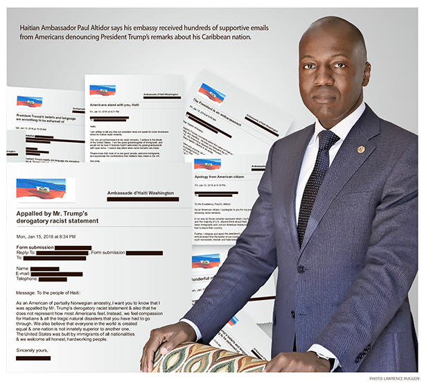Haitian Ambassador Paul Altidor: Come Visit Our ‘Shithole’ Country