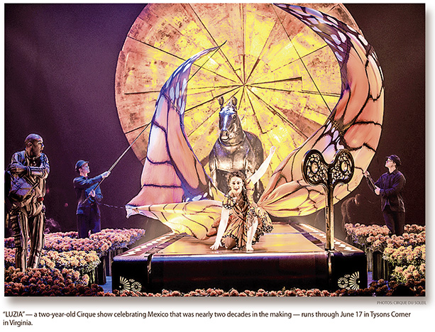 Cirque du Soleil’s ‘LUZIA’ Creates Surreal Mexican Dreamscape