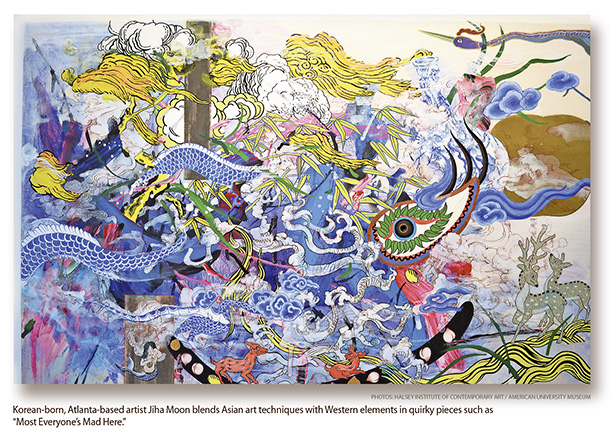 Korean-Born, Atlanta-Based Artist Mixes Familiar with Foreign in Asian-Western Fusion