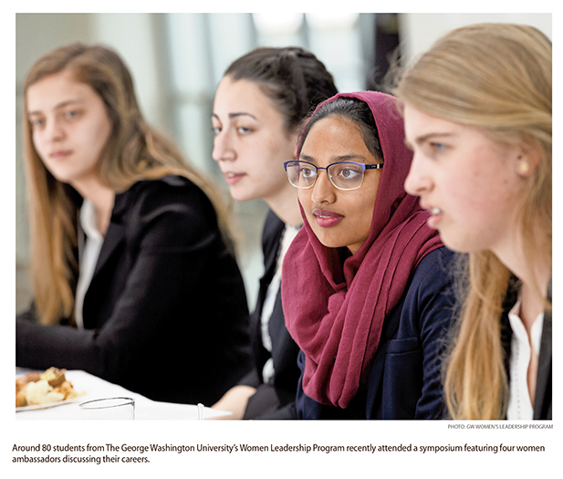 Women Ambassadors Advise Students on Getting Ahead ‘In Man’s World’