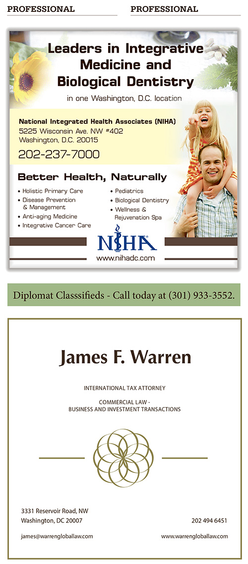 Classifieds – May 2018