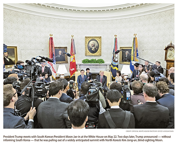 Behind Roller-Coaster Trump-Kim Ride Is South Korea’s Quiet Activist President