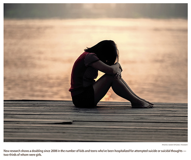 Big Rise Seen in U.S. Kids, Teens Attempting Suicide