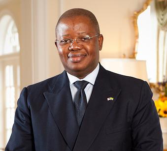 Ambassador of Gabon Michael Adamo