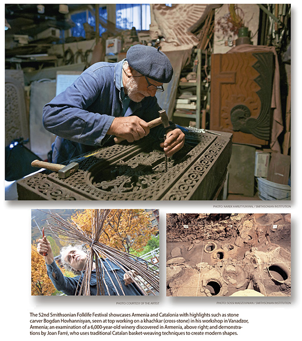 From Bread to Fire, 2018 Folklife Festival Offers Taste of Armenia and Catalonia