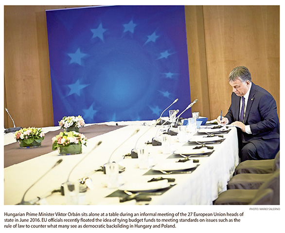 European Union Seeks to Influence Hungary, Poland Through Budget Funds