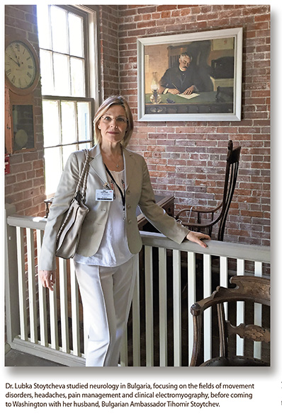 Neurologist Wife Takes Break from Medicine While in Washington