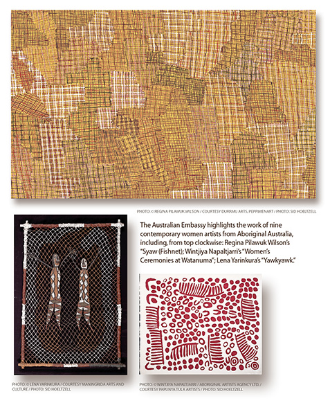 Women Aboriginal Artists from Australia Encourage Viewers to Slow Down