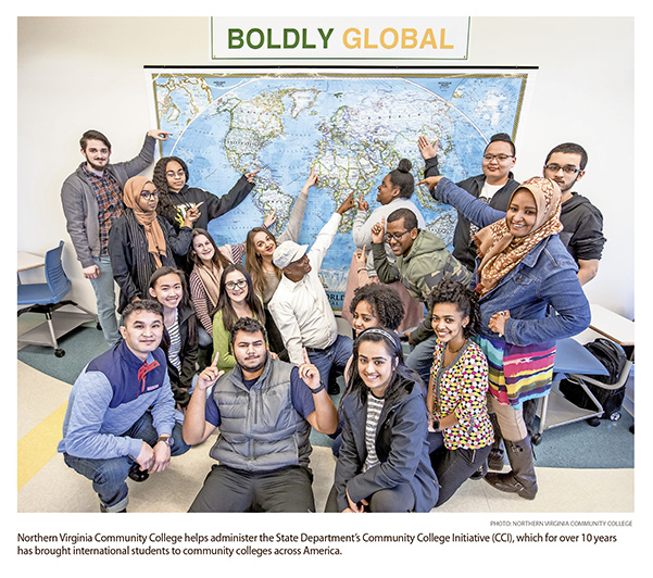 State Department Initiative Brings International Students to U.S. Community Colleges