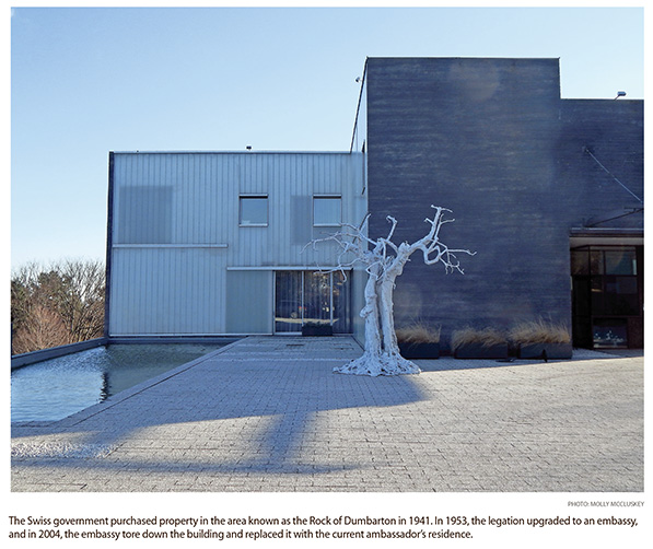 Swiss Embassy Builds Roots at Historic Single Oak Site at Dumbarton