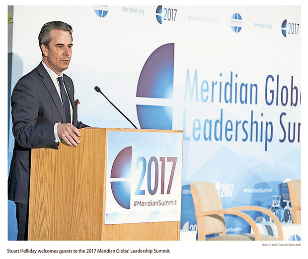 Stuart Holliday Talks About Meridian Center’s Focus on Global Leadership