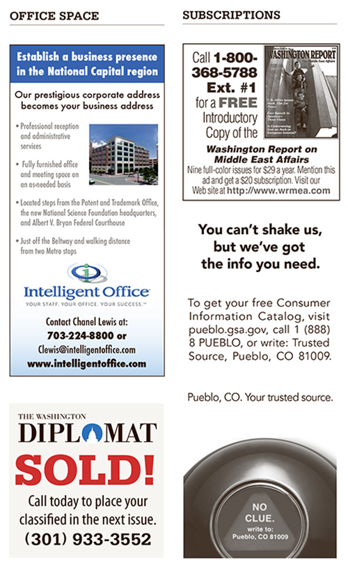 Classifieds – November 2018